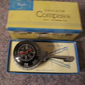 Vintage Navigator Compass Self Illuminated